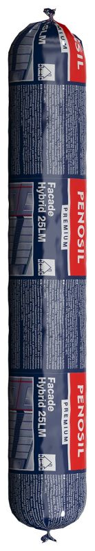 Герметик гибридный, MS нейтр (окра) Penosil Premium Facade Hybrid 25LM Коричневый 600мл H3697