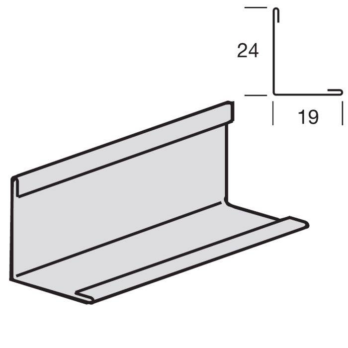 Периметр. угол кромка Board Painted Perimeter angle 19 x 24 (3м) (36шт/короб) BPT1924HD