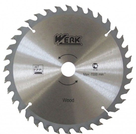 Диск пильный 185х20 40 зуб. по дереву WERK (WE109146/4332629)