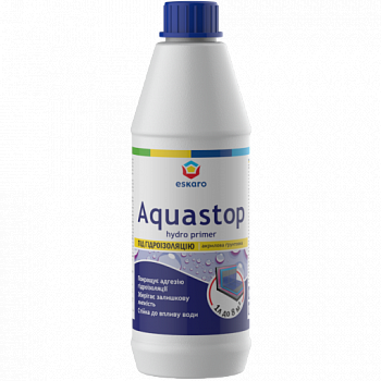 ESKARO Aquastop Hydro Primer 1л грунтовка водоразводная