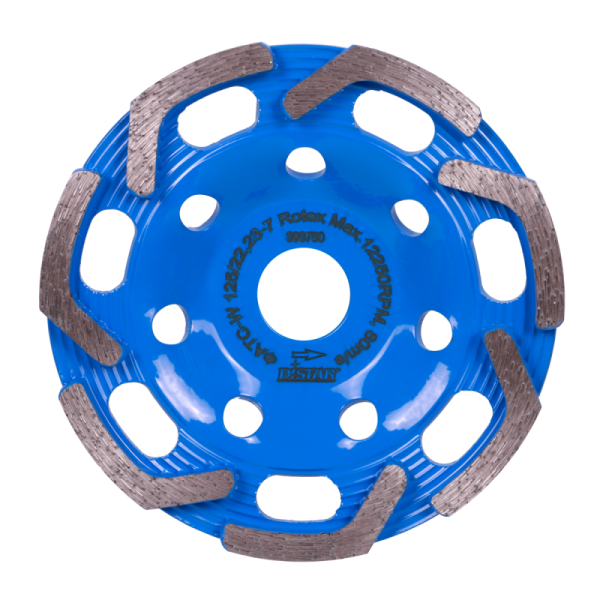 Фреза шлифовальная алмазная ROTEX 5D (бетон) 125х7; DISTAR
