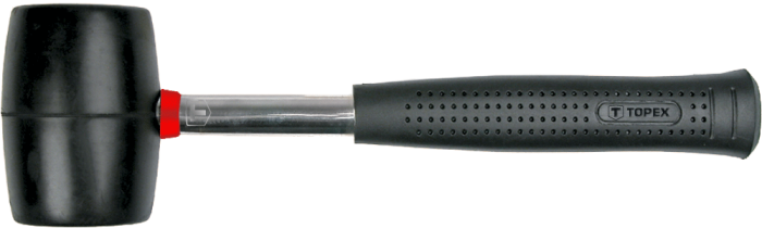 Киянка резиновая 450 г, металлическая рукоятка