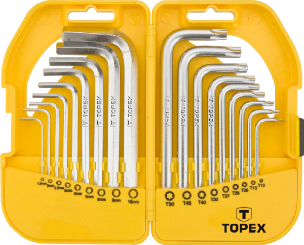 Ключи шестигранные и Torx, набор 18 шт. * 1 уп. 35D952