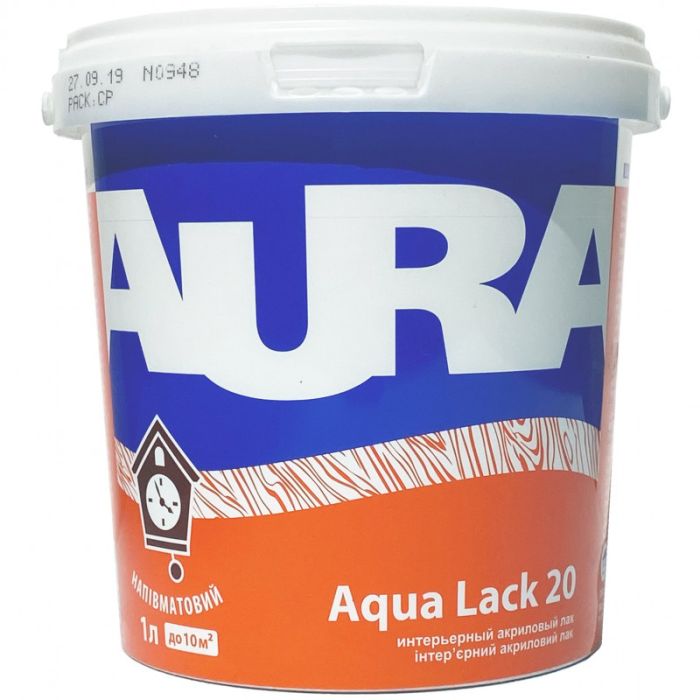 ESKARO Aura Aqua Lack 20, 1л (акриловый лак)