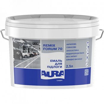 ESKARO Aura Luxpro Remix Forum 70 TR белая для пола  (Эмаль акриловая), 2,2л