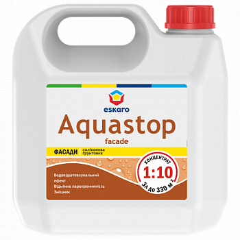ESKARO Aquastop Fasade 50, 1л (Грунтовка водоразбавимая)