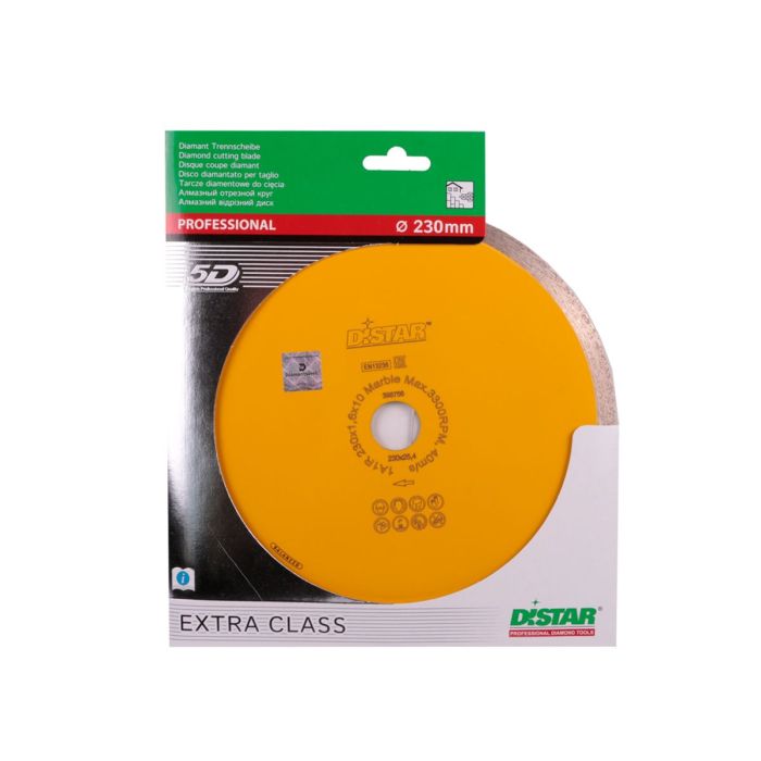 Круг алмазный отрезной Marble 5D (гранит; мрамор) 230х1,6х10; DISTAR