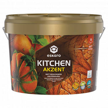 ESKARO Akzent Kitchen  0,9л (краска п/матовая д/потолка и стен)