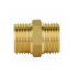Ниппель латунный 1/2"С-1/2"С, Double-lin