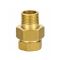 Сгон прямой латунный "американка" 3/4"В-3/4"С, Double-lin