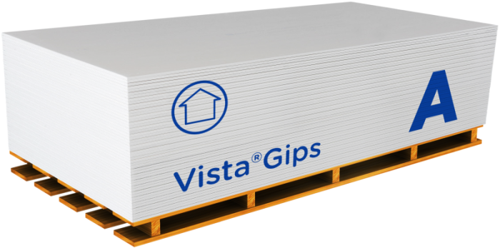 ЛГК VistaGips 12.5 мм (1.20х2.00) (60шт/пал)