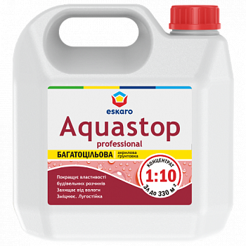 ESKARO Aquastop-prof 1л грунтовка водоразводная