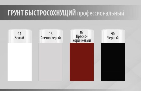 Грунт аэрозольний быстросохнущий ZEBRA 400мл 16 Светло-серый