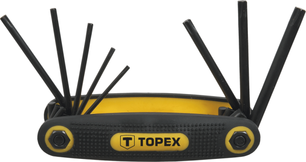 Ключи шестигранные Torx T9-T40, набор 8 шт
