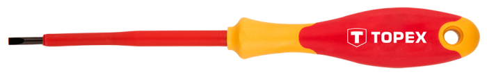 Отвертка шлицевая 1000В, 3.0 x 100 мм,, CrMo