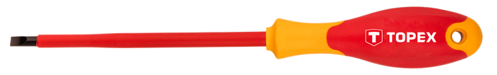 Отвертка шлицевая 1000В, 5.5 x 125 5 мм, , CrMo