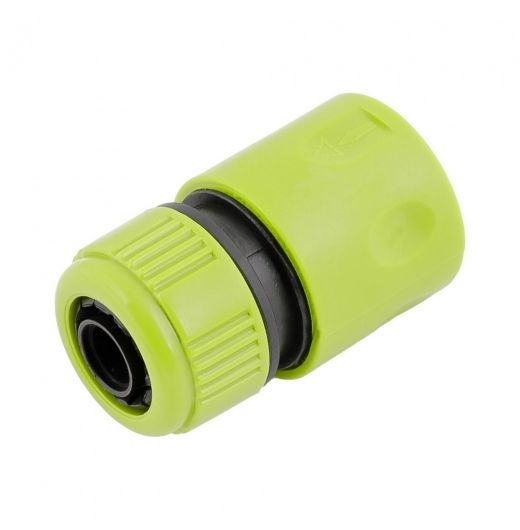 Коннектор для шланга 3/4" с клапаном STOP MASTERTOOL