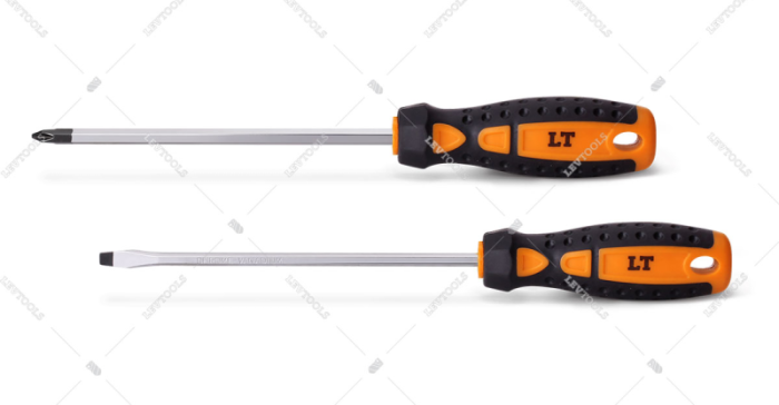 Отвертка крестовая PH0*150 мм CrV, PROSERIES LT 0301-PH0-150