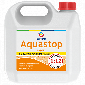ESKARO Aquastop Expert 1л  (грунтовка водоразбавимая)
