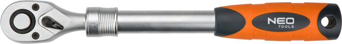 Ключ телескопический трещоточный, 1/2", 305-445мм (Польша); NEO 08-515