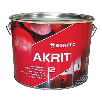 ESKARO Akrit 12  0,95 л (краска полуматов.)
