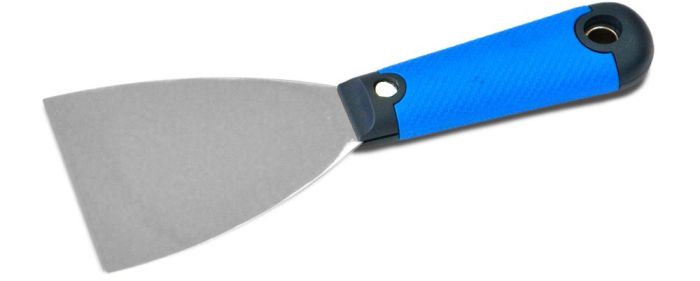Шпательна лопатка сталева з нержавіючим покриттям, тип "Профі", 40 мм