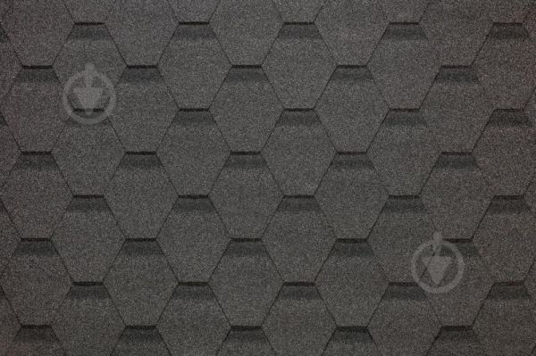 Бардолин черепица битумная First Hexagonal серая 2,9м2/уп