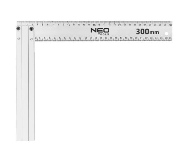 Угольник строительный алюминиевый 350 x 190 мм NEO 72-146