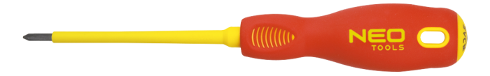 Отвертка крестовая PH1 x 80 мм, (1000 В) CrMo 04-072