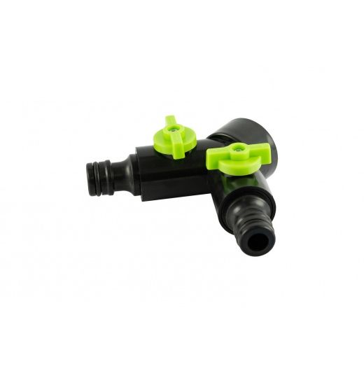 Распределитель двухканальный с кранами 1/2"-3/4" ВР MASTERTOOL