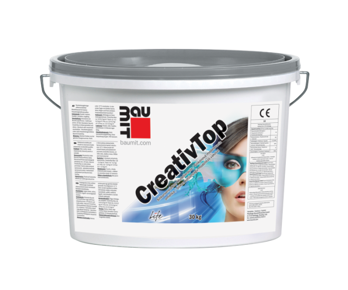 Baumit CreativTop Fine моделирующая штукатурка, 25 кг