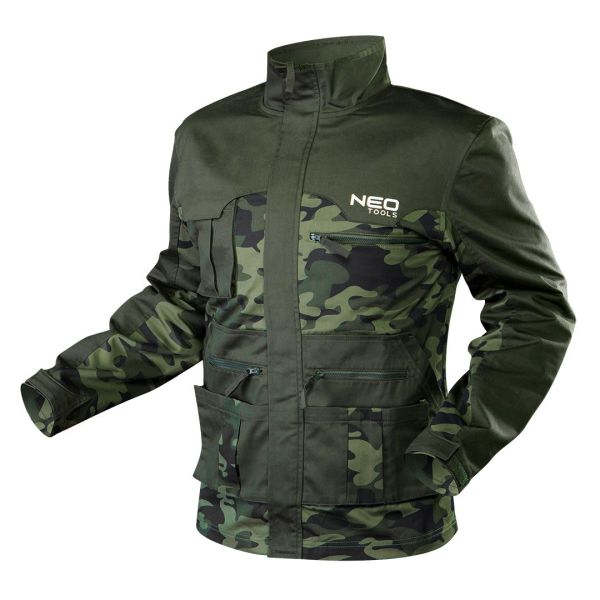 Куртка рабочая CAMO Oliva-Хаки, размер M(50) NEO 81-211-M