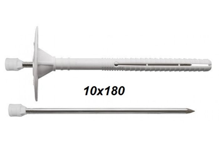 Дюбель с оц. стержнем STREZZAR 10x180 x70 (50 шт)1