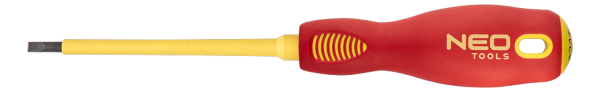 Отвертка шлицевая  4.0 x 100 мм, (1000 В), CrMo 04-053