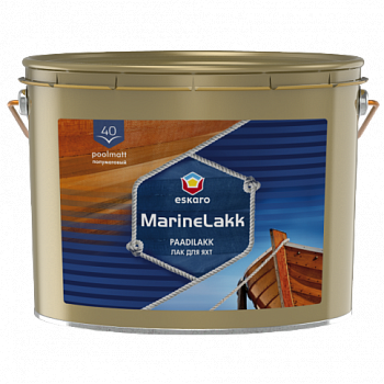 ESKARO Лак яхтенный Marine Lakk 40 п/м, 2,4 л