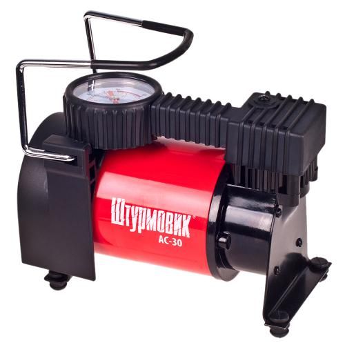 Компрессор AC-30 100psi/12Amp/37л/прикуриватель Штурмовик-Украина