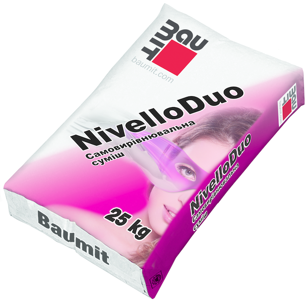 Baumit Nivello Duo самовыравнивающаяся смесь (толщина от 2-20 мм) 25 кг.